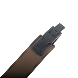 Factory OEM Brown Color Leather 10mm <b>Powerlifting</b> <b>Belt</b> Buckle Back Support Weightlifting <b>Belt</b> Foe Strength Exercise Training - Product Image 3