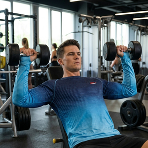 Camiseta profesional de manga larga con protección solar UPF 50 para correr y hacer ejercicio en el gimnasio, para deportes acuáticos al aire libre y natación. - Product Image 6
