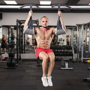 Correas de Abdominales Resistentes Unisex para Levantamiento de Pesas, Ajustables, Acolchadas, con Cierre Elástico, Cómodas y Personalizables para Entrenamiento del Core - Product Image 2