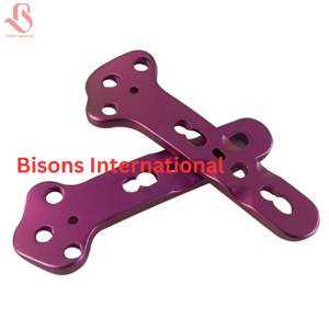 BISONS Vente en gros TPLO 3.5mm Kit de plaques de fixation 4 pièces Gauche/Droite 24 vis de fixation Acier inoxydable Titane Instruments vétérinaires - Product Image 2