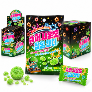 Caramelos Explosivos con Sabor a Melón ASMR de 10 g, Caramelos Efervescentes Crujientes para Venta al por Menor - Product Image 2