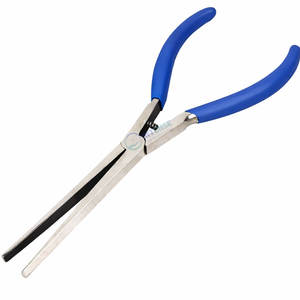 High Quality Long Nose Flat Pliers With Spring Jewelry Making Repair Tool Non Slip Handle Precision Tool For Jewelers Factory - Product Image 4