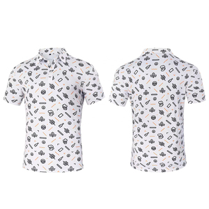Camiseta Polo Sublimada para Hombre, Personalizada, Transpirable, de Algodón, Sin Costuras, Elástica, de Manga Corta, Casual, Talla Grande - Product Image 6