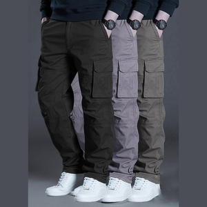 Pantalones de Trabajo para Hombre, Algodón Medio, Transpirables, Ecológicos, Casuales, Deportivos, para Fitness y Jogging, Personalizables, Venta al Por Mayor 2026 - Product Image 1