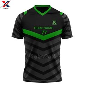 Camiseta de Fútbol 7V7 de Alto Rendimiento, Secado Rápido, Nombre y Número Personalizados, Ligera, Duradera, Uniforme Oficial de Equipo, Ropa Deportiva de Fábrica - Product Image 4