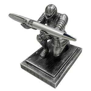 ที่ใส่ปากกาโลหะรูปสามล้อสีดำ งานแฮนด์เมด ตกแต่งด้วยสแตนเลส สำหรับบ้าน สำนักงาน โรงเรียน - Product Image 4