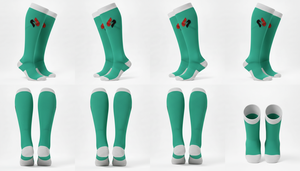 Chaussettes de sport d'hiver standard tricotées, séchage rapide, respirantes, écologiques, pour la course à pied, unisexe, services OEM - Product Image 3