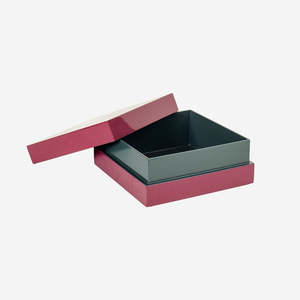 Caja de Joyería de Laca Hecha a Mano Sostenible, Color Rosa Pálido, Organizador de Almacenamiento de Dos Tonos, Regalo Elegante, Venta al Por Mayor, Proveedor B2B, OEM - Product Image 3