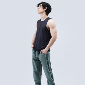 Débardeurs pour hommes sur mesure, grande quantité et prix bas, directement de l'usine, t-shirts sans manches en coton pour hommes - Product Image 6