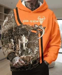 Premium Men's Pullover Hoodie Ultra Cozy Comfortable 100% Cotton Embroidered Beaded Plain Dyed Digital Printing Customized - Product Image 1