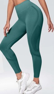 Leggings de Cintura Alta para Mujer, para Yoga, Ejercicio y Gimnasio, Control de Abdomen, Tela Transpirable sin Costuras - Product Image 6