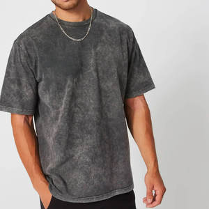 เสื้อยืดผู้ชายสไตล์สตรีทแวร์คุณภาพพรีเมียม ลุคเท่ห์ๆ ลายฟอกสี ขายดีออนไลน์ สินค้าใหม่ เสื้อยืดผู้ชายลายฟอกสี - Product Image 3