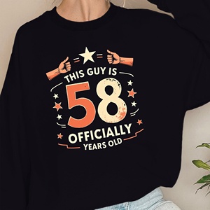 Pulgares 58 años celebración mujer sudaderas - Product Image 2