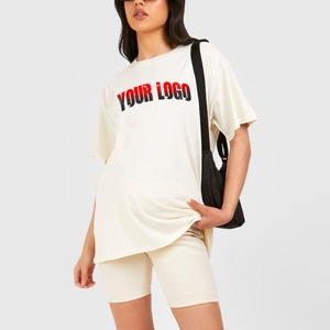 High Quality Plus Size T Shirt Breathable Cotton Jersey Summer Clothing 3D Print Logo Round Neck Lightweight <b>Top</b> - Product Image 1