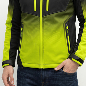 Veste Softshell de Course Moto OEM à Capuche Imprimée Personnalisée Coupe-Vent Imperméable pour Moto et Activités de Plein Air - Product Image 5
