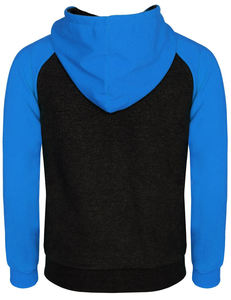 Sudadera con capucha de felpa gruesa con logo personalizado para hombre, diseño liso - Product Image 3