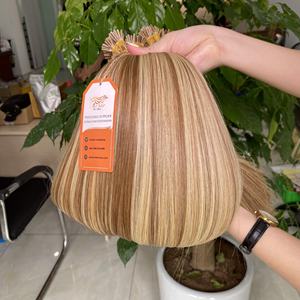 Extensiones de cabello humano sin procesar de Grado Superior 12A, superventas, personalizable, resaltado, Color Premium, Punta I, proveedor de confianza - Product Image 3