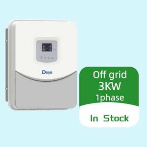 อินเวอร์เตอร์3KW deye 24V 3000W เฟสเดียว1เฟส IP65แรงดันไฟฟ้าต่ำ50/60Hz SUN-3K-OG03LP1-24-EU-AM1อินเวอร์เตอร์พลังงานแสงอาทิตย์ - Product Image 1