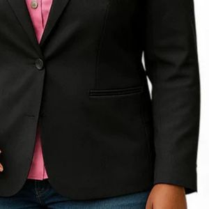 Blazer Clásico AKA de un Solo Botón para Mujer, Chaqueta Negra Entallada, Ropa Formal de Oficina, Prenda Griega para Hermandades, Abrigo Elegante de Moda - Product Image 5