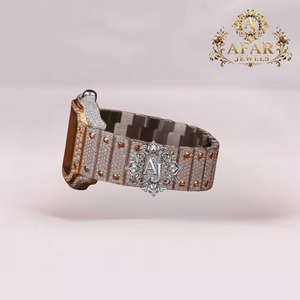Reloj de Lujo para Hombre, Estilo Hip Hop, con Caja Tonneau, Cuarzo, Moissanita, Acero Inoxidable, Esfera Analógica, Cronógrafo, Resistente al Agua 10 Bar - Product Image 3