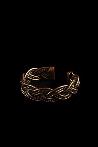 Pulsera Ajustable Hecha a Mano de Cobre Puro para Energía Espiritual y Sanación - Product Image 3