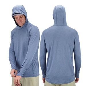 Ropa de Pesca Personalizada, Transpirable, de Manga Larga, Secado Rápido, Impermeable, Protección UV SPF UPF 50, Poliéster Duradero, Unisex - Product Image 1