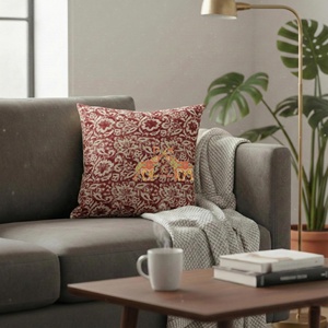 Latest Collection Of Cotton Block Printed Cushion Cover For Home Offices and Hotel <b>Sofa</b> - Product Image 2