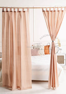 Cortinas de algodón de gasa Whispering Breezes para espacios tranquilos, cortinas de ventana baratas, persianas enrollables para decoración del hogar, decoración de Navidad - Product Image 2