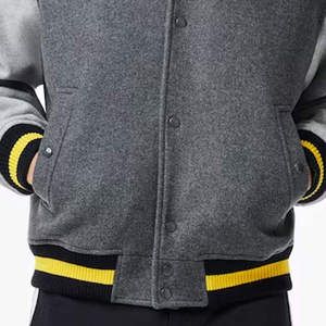 Veste de sport d'hiver pour homme, logo personnalisé, col montant, position du logo sur le devant, fabrication pakistanaise, respirante, couleur unie, confortable - Product Image 4