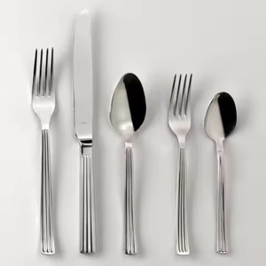 Ensemble de couverts en métal poli miroir de qualité supérieure pour mariage et banquet - Product Image 2