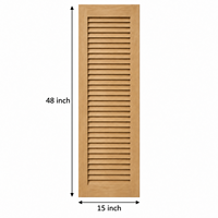 Volets de fenêtre horizontaux en bois massif écologiques sur mesure, panneaux extérieurs pour la décoration de la véranda de la maison de campagne