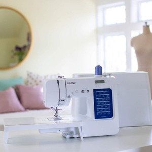 Computerized Sewing and Quilting Machine, 70 Built-in Stitches, LCD Display, Wide Table, 10 Included Feet, White - Product Image 6