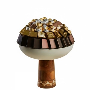 Bol à chocolat en acier inoxydable de qualité supérieure, design classique, vaisselle d'hôtel, plateau à chocolat en métal pour table, prix le plus bas - Product Image 3