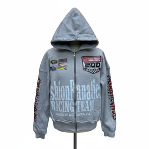 Sweat à capuche zippé pour hommes, fabriqué en usine, imprimé à l'écran, prix abordable, matériaux de qualité, services OEM, très demandé - Product Image 1