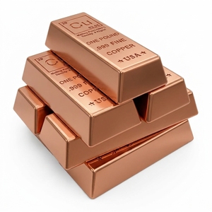 Bulk Copper <b>Ingot</b> Supplier 99.9% Copper Metal for Electronics and Semiconductor Industry Competitive Price Industrial - Product Image 3