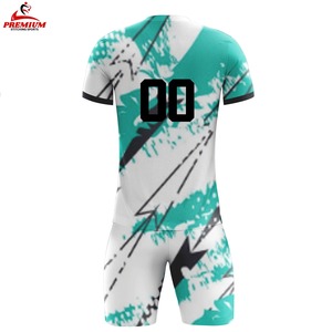 Uniforme de football d'été professionnel personnalisable, short léger, tissu respirant, matière douce et durable, coupe confortable, séchage rapide - Product Image 2