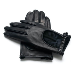 Sheepskin Leather Dress <b>Gloves</b> Wholesale Premium Fashion Black <b>Touch</b> <b>Screen</b> Winter Cycling Driving Dressing <b>Gloves</b> - Product Image 4