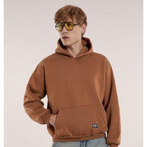 เสื้อฮู้ดทรงบ็อกซี่ ผ้าคอตตอนผสม สวมใส่สบาย เหมาะสำหรับใส่ทำงาน ใส่พักผ่อน หรือใส่ทำกิจกรรมกลางแจ้งทุกวัน - Product Image 1