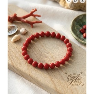 Wholesale Handcrafted Healing Crystal <b>Bracelet</b> From Taiwan Natural Coral <b>Beaded</b> <b>Bracelet</b> with Number Shape/Pattern India - Product Image 1