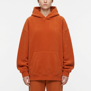 Sweat à capuche en molleton 300 GSM coupe oversize pour femme, idéal pour les marques de vêtements décontractés et les détaillants de boutiques – Vente en gros - Product Image 2