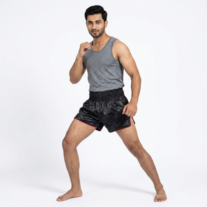 Shorts de boxe imprimés tendance, logo personnalisé, shorts de Muay Thai pour hommes, vêtements de combat pour hommes, nouveau design, short de boxe - Product Image 1