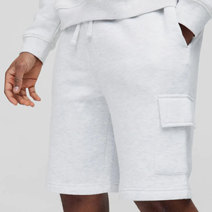 Pantalones Cortos Deportivos de Verano 2026, Transpirables, de Secado Rápido, Cómodos, de Color Sólido, 100% Algodón, Cintura Elástica para Hombre - Product Image 1