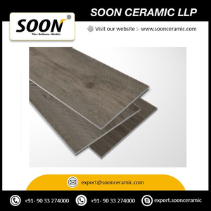พื้นไวนิล SPC ยี่ห้อ SOON CERAMIC รุ่น Trenz กันลื่น กันน้ำ เป็นมิตรกับสิ่งแวดล้อม ลายลายนูน แกนแข็ง ติดตั้งแบบคลิ๊กล็อค - Product Image 3