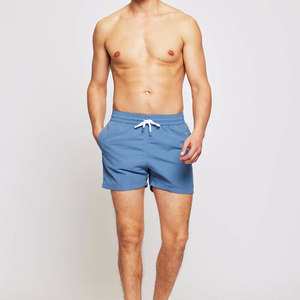Shorts de bain personnalisés pour hommes, légers, à séchage rapide, respirants, coupe-vent, haute performance, taille élastique, vente en gros - Product Image 1
