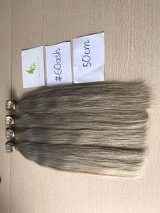 Bande de cheveux pleine cuticule cheveux de bambou 100% vietnamien humain vierge Remy bande dans les extensions de cheveux diverses textures - Product Image 3