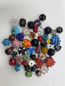 Perles en verre filé à la main à motifs, écologiques, détails artistiques, parfaites pour la fabrication de bijoux, emballage en vrac, acheteurs en gros - Product Image 2