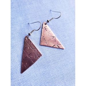 Bijoux de luxe écologiques de qualité supérieure, fabriqués à la main, modèle 8, en cuivre et laiton durables, pour les occasions spéciales, design exclusif - Product Image 6