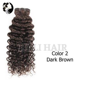 Extensiones de cabello humano Remy vietnamita 100%, trama de onda profunda, extremos extraídos súper dobles, sin enredos, brillo Natural, OEM disponible teñido - Product Image 2