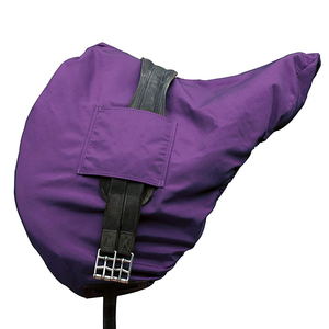 Housse de selle d'équitation personnalisable de qualité supérieure pour dressage et saut d'obstacles, en cuir/coton, respirante et à séchage rapide - Product Image 2