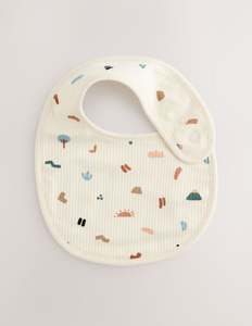 Bavoirs pour bébé en coton doux 100% bambou, lavables en machine, réutilisables, choix écologique - Product Image 1